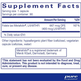 Pure Encapsulations Folate 400