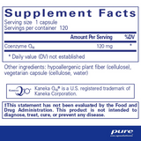 Pure Encapsulations CoEnzyme Q10 120mg