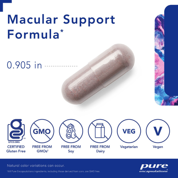 Pure Encapsulations Macular Support Formula